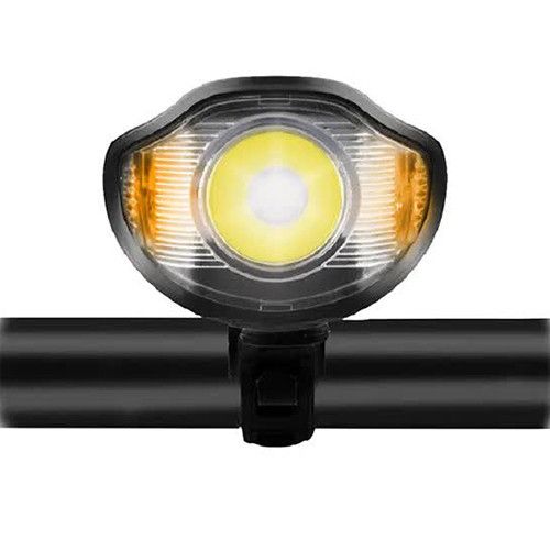 Велоліхтар з комп'ютером та сигналом XA-585-T6+2LED, виносна кнопка, Waterproof, Li-Ion акумулятор, ЗП microUSB