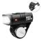 Велоліхтар BK-02Pro-2XPE ULTRA LIGHT, ALUMINUM, індикація заряду, Waterproof, акумулятор, ЗП Type-C