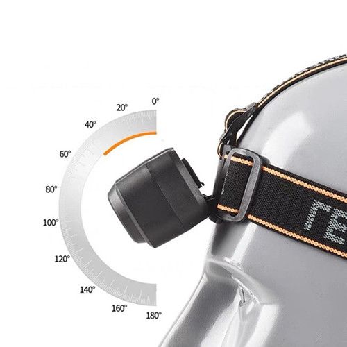 Ліхтар налобний WH-1707-XPE+COB, Li-Ion акум., ЗП microUSB