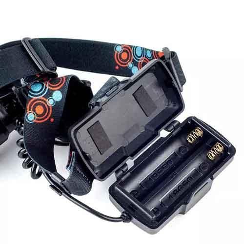 Ліхтар налобний  XQ-172-T6+COB, 2x18650, ЗП microUSB, Box