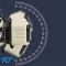 Ліхтар налобний HX-816-2COB(White+Red), Waterproof, 1x18650, ЗП Type-C, Box