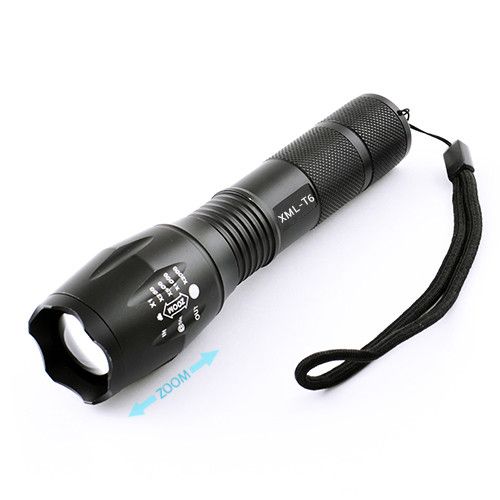 Ліхтар  Police 1831-T6, 1х18650/3хААА, ЗП USB, zoom, Box