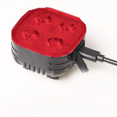 Велоліхтар FY-328-4LED, waterproof, Li-Ion  акумулятор, ЗП Type-C