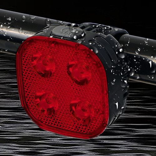 Велоліхтар FY-328-4LED, waterproof, Li-Ion  акумулятор, ЗП Type-C