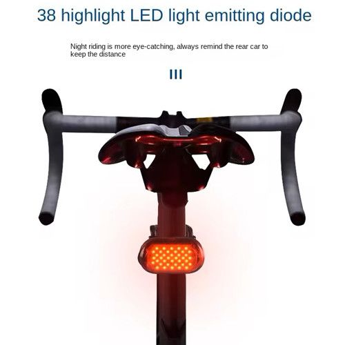Велоліхтар MY-2106-38LED, waterproof, Li-Ion  акумулятор, ЗП Type-C