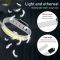 Світлодіодний LED браслет безпеки YD2307-COB(White+Red), Waterproof, Li-Ion акумулятор., ЗП Type-C