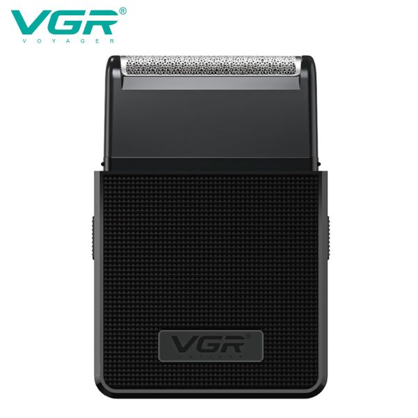 Електробритва VGR V-376 BLACK шейвер, висувний триммер