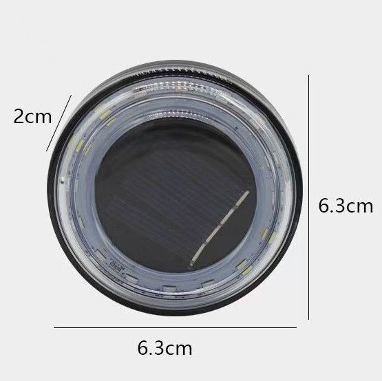 Велоліхтар HYD-085-SMD(RGB), сонячна батарея, Waterproof, Li-Ion акумулятор, ЗП Type-C