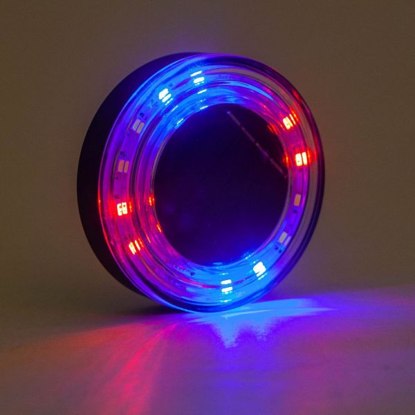 Велоліхтар HYD-085-SMD(RGB), сонячна батарея, Waterproof, Li-Ion акумулятор, ЗП Type-C
