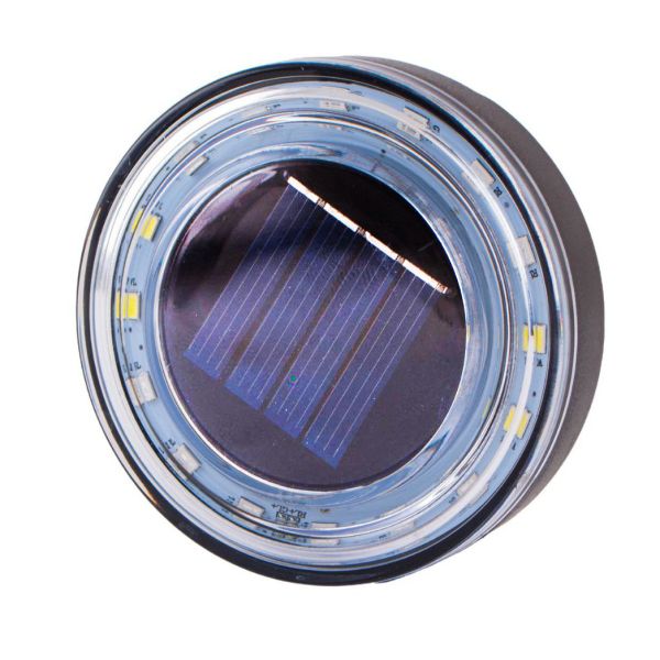 Велоліхтар HYD-085-SMD(RGB), сонячна батарея, Waterproof, Li-Ion акумулятор, ЗП Type-C