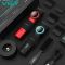 Тример VGR V-977 BLACK, регулювання потужності 6000 - 8000 RPM, 2500 mAh,  4 насадки, LED display