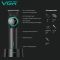 Тример VGR V-977 BLACK, регулювання потужності 6000 - 8000 RPM, 2500 mAh,  4 насадки, LED display
