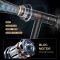 Фен професійний VGR V-427, 4 рівні обдування, 3 рівні температури, 110000 RPM, 3 насадки
