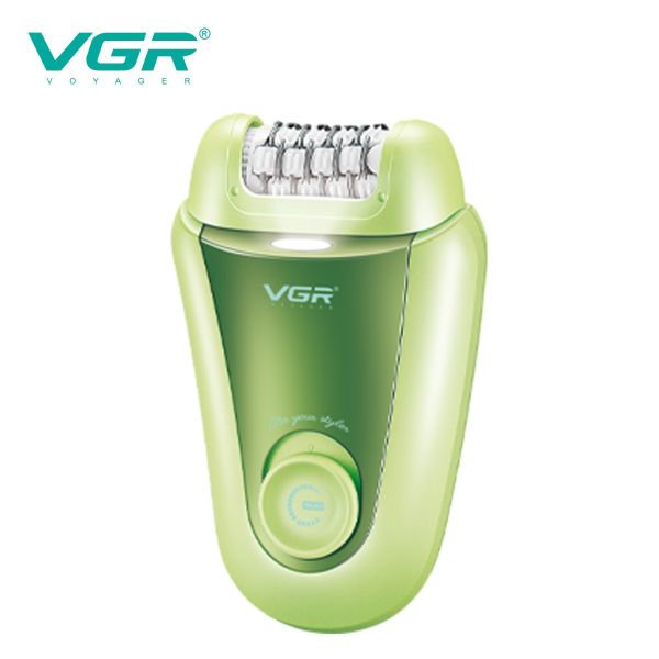 Епілятор VGR 2 в 1 V-758 GREEN, 2 насадки