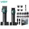Комплект VGR 2 в 1 V-001&V-977 BLACK, акумуляторна машинка для стрижки (clipper) і тример