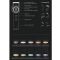 Акумуляторна машинка для стриження (clipper) VGR V-001 BLUE, 10 насадок, 9000 RPM, 4600 mAh, LED light, LED display