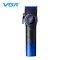 Акумуляторна машинка для стриження (clipper) VGR V-001 BLUE, 10 насадок, 9000 RPM, 4600 mAh, LED light, LED display