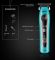 Тример VGR V-299 BLACK, 4 насадки, 9000RPM, 2000 mAh, 5 рівнів швидкості, LED display