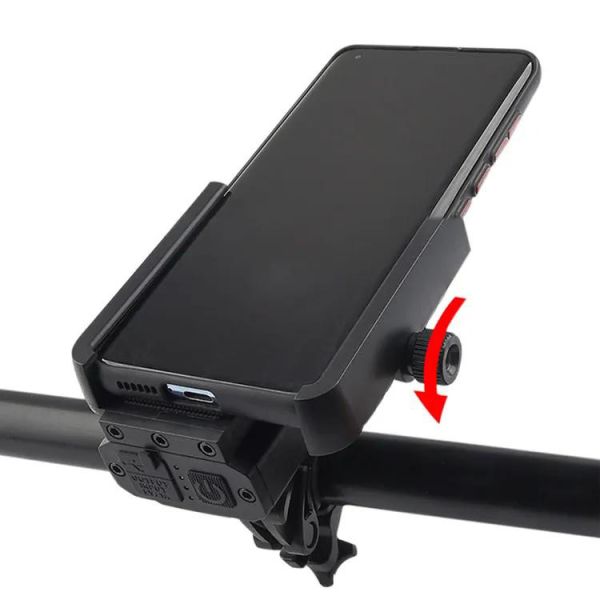 Велоліхтар BK09/Z-03-3T6, Power Bank, Li-Ion акумулятор, ЗП Type-C, кріплення під телефон