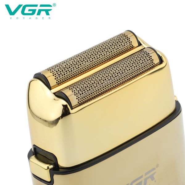 Електробритва VGR V-338 шейвер GOLD, вологостійка, LED display
