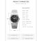 Годинники наручні 9288SIBK SKMEI, SILVER-BLACK