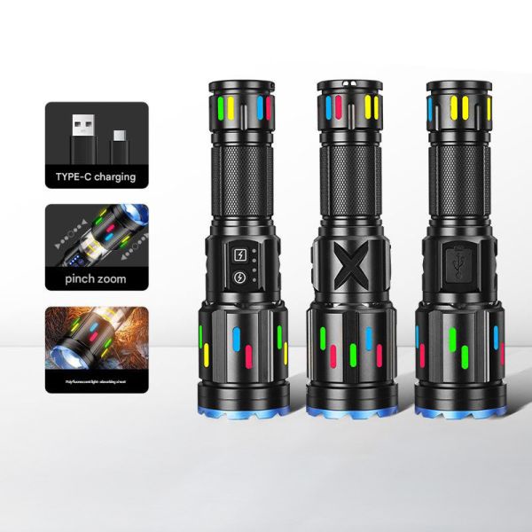 Тактичний ліхтар YEMAO YM-G560Y, 1200LM, акумулятор 26650 (5000 mAh), функція лампи
