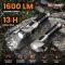 Тактичний ліхтар YEMAO YM-F303X, 1600LM, акумулятори 1x21700 (1x5000 mAh), поворотна голова
