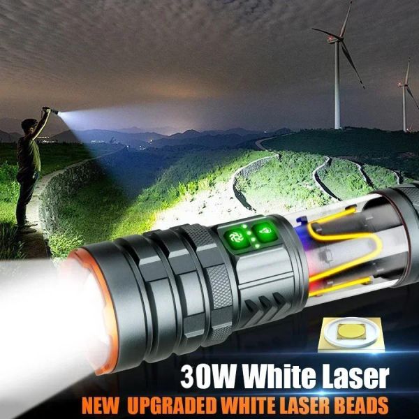 Тактичний ліхтар YEMAO YM-G580, 2500LM, акумулятор 26650 (5000 mAh), функція лампи