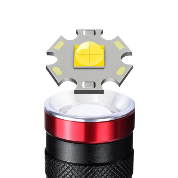 Ліхтар Police 736-T6, 1x18650, zoom, ЗП microUSB, Box