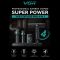 Комплект VGR STEPLERSS PRO 4 IN 1 BLACK, машинка для стрижки (Clipper), тример, шейвер, фен