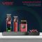 Комплект VGR STEPLERSS PRO 3 IN 1 RED, машинка для стрижки (Clipper), тример, шейвер