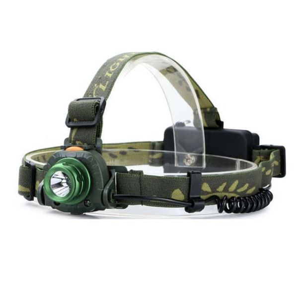 Ліхтар налобний 6616-T6, Motion Sensor, ЗП 220/12V, 1x18650, zoom