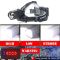 Ліхтар налобний BL-T35-P160, 3x18650, Power Bank, ЗП Type-C, zoom, Box