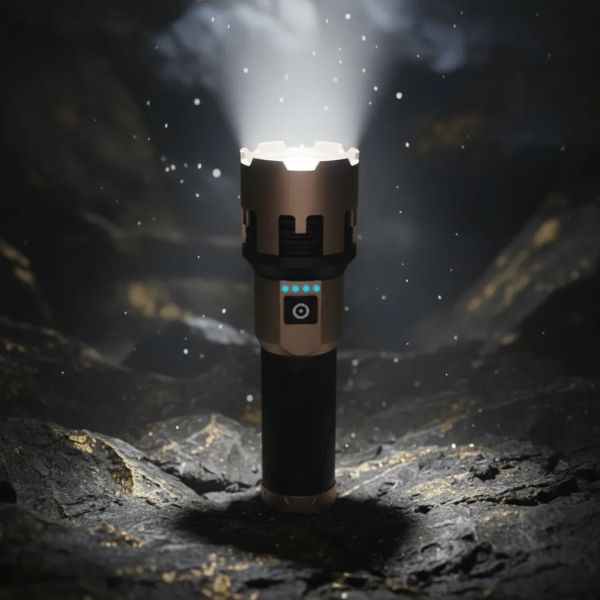Ліхтар A70-GT, 1x26800, Power Bank, ЗП Type-C, zoom, Box