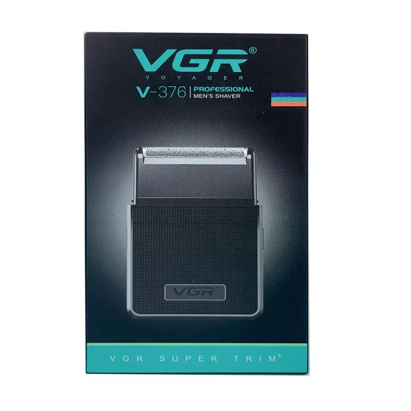 Електробритва VGR V-376 BLACK шейвер, висувний триммер