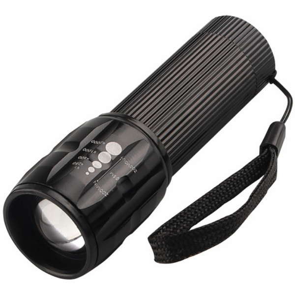 Ліхтар Police 8400-LM, 3xAAA, ремінець, zoom