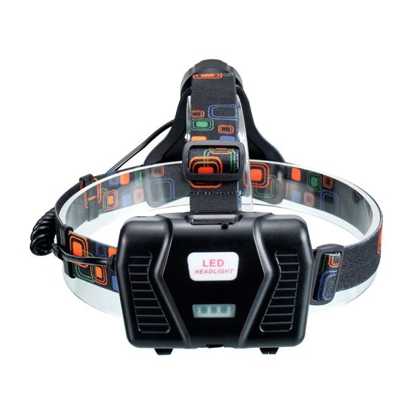 Ліхтар налобний XQ-219-HP50, 1 РЕЖИМ, Power Bank, 3x18650, signal light, індикація заряду, ЗП Type-C, Box
