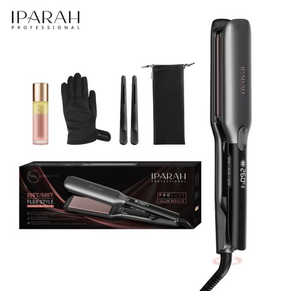 Випрямляч для волосся IPARAH P-113, 45мм, 160-260°C, керамічне покриття, LED дисплей, 65 Вт