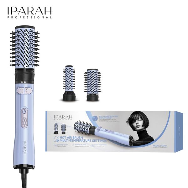 Фен-стайлер IPARAH 2 в 1 P-269P BLUE, 2 режими, 3 рівні температури, 1000-1200W
