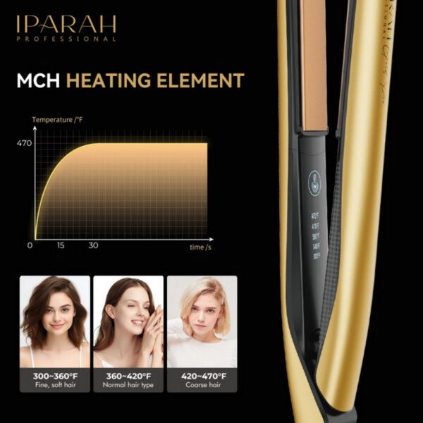Випрямляч для волосся IPARAH P-129, 150-240°C, керамічне покриття, 50 W