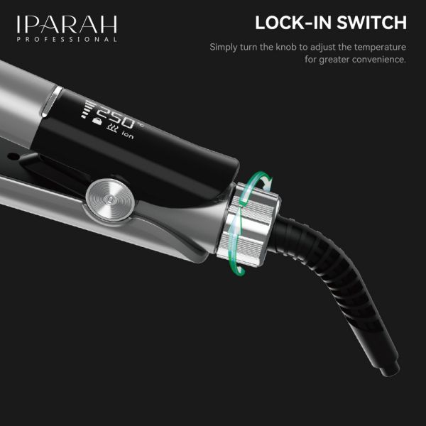 Випрямляч для волосся IPARAH P-130, 120-250°C, керамічне покриття, 70 Вт