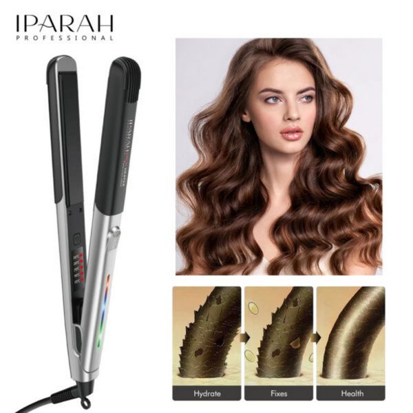 Випрямляч для волосся IPARAH P-132B GREY, 170-250 ° C, керамічне покриття, LED display, 58 W