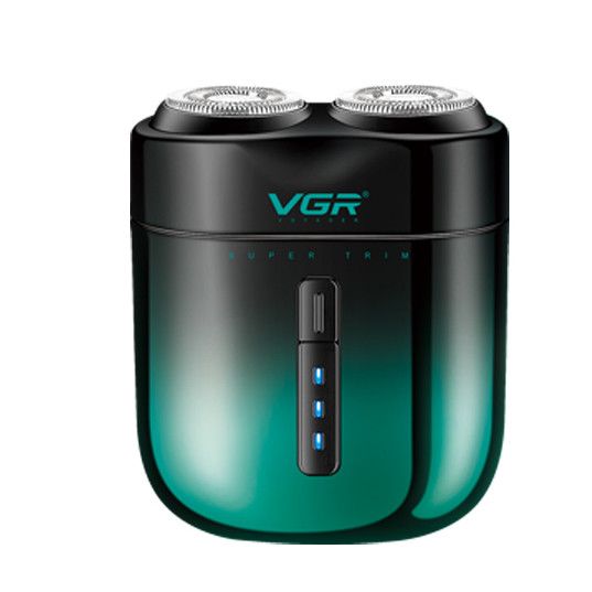 Електробритва VGR V-348 GREEN, роторна, IPX6