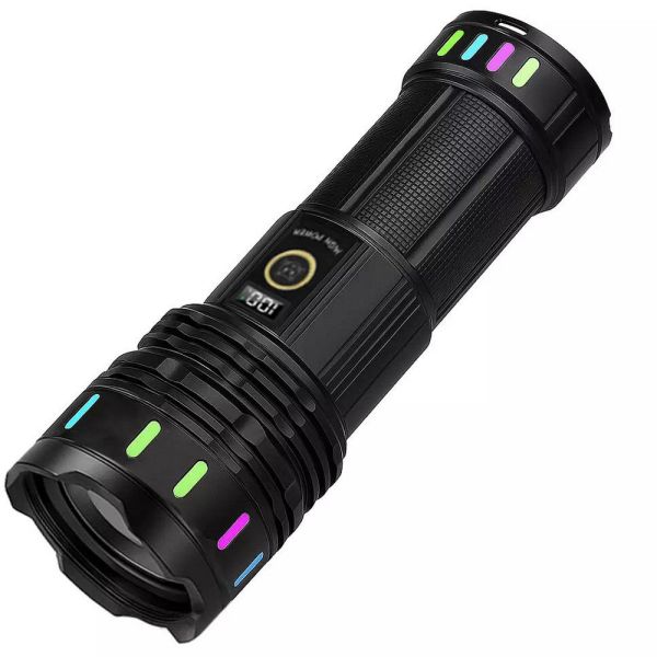 Далекобійний ліхтар YEMAO YM-G646-1, 4000LM, акумулятор 45650 (10000 mAh), чохол, блок живлення