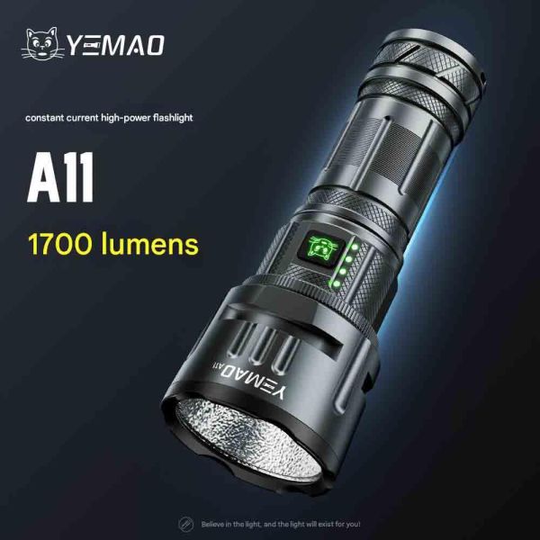 Ліхтар YEMAO YM-A11 XH P70, 1x32700, Power Bank, ЗУ Type-C