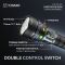 Ліхтар YEMAO YM-A3T 1+18LED, 1x26650, ЗУ Type-C, zoom, магніт