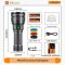 Ліхтар YEMAO YM-A9 9LED, 2x26650, Power Bank, ЗУ Type-C, ковпачок, 3 фільтри