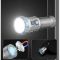 Ліхтар YEMAO YM-F555X 5P35+4LED(RED+BLUE), 1x18650/18500, ЗУ Type-C, магніт, затискач