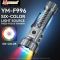Ліхтар YEMAO YM-F996 8LED(RGB), 1x21700, ЗУ Type-C, ковпачок, магніт