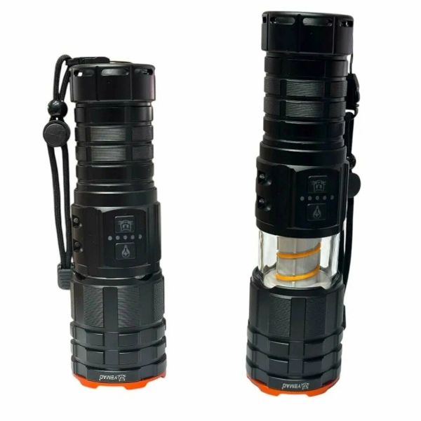 Ліхтар YEMAO YM-G521 TG 30W, 1x40700, Power Bank, ЗУ Type-C, zoom, функція лампи